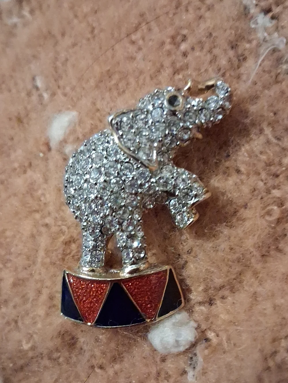 Beatiful Elephant Brooch